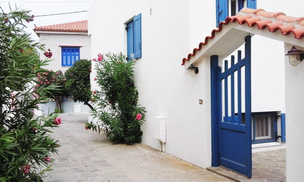 Ostria Eressos Rooms Skala Eresou Ngoại thất bức ảnh
